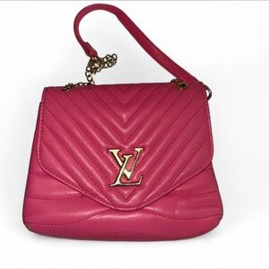 Pink Designer Quilted Shoulder Bag